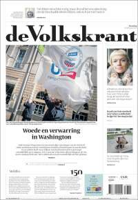 Portada de De Volkskrant (Países Bajos)