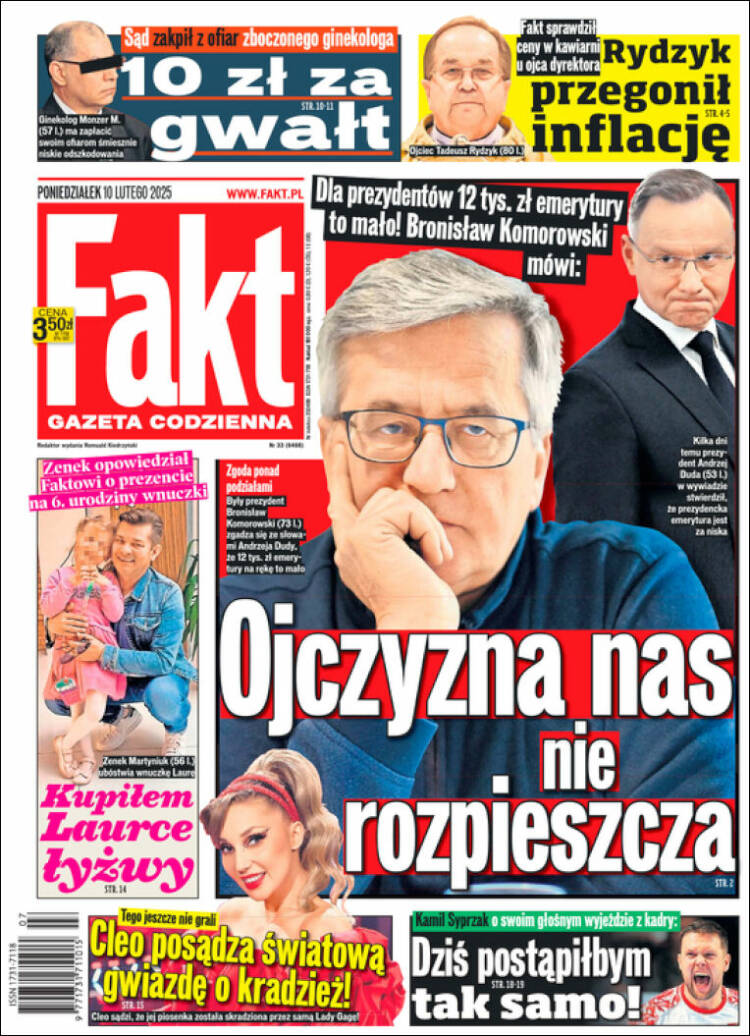 Portada de Fakt (Pologne)