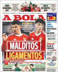 Portada de A Bola (Portugal)