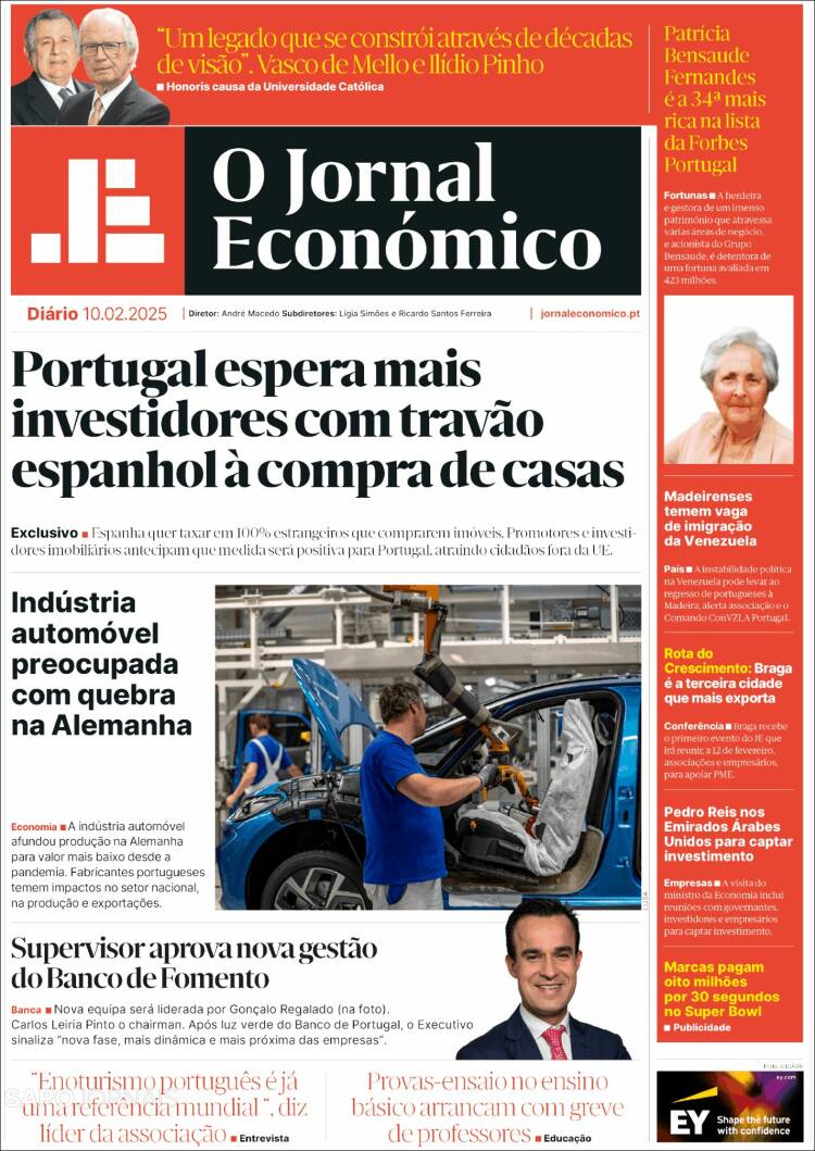 Portada de Oje (Portugal)