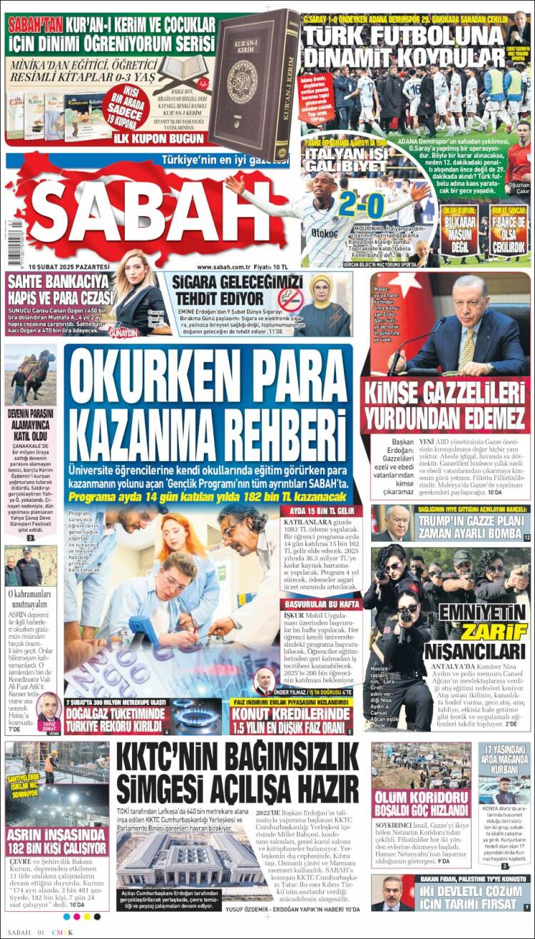 Portada de Sabah (Turkey)