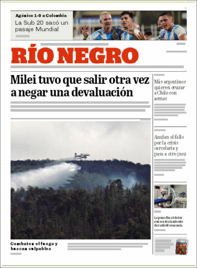 Portada de Rio Negro (Argentina)