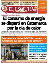 Portada de El Esquiu (Argentina)