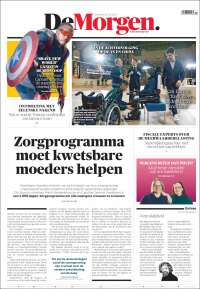 Portada de De Morgen (Belgium)