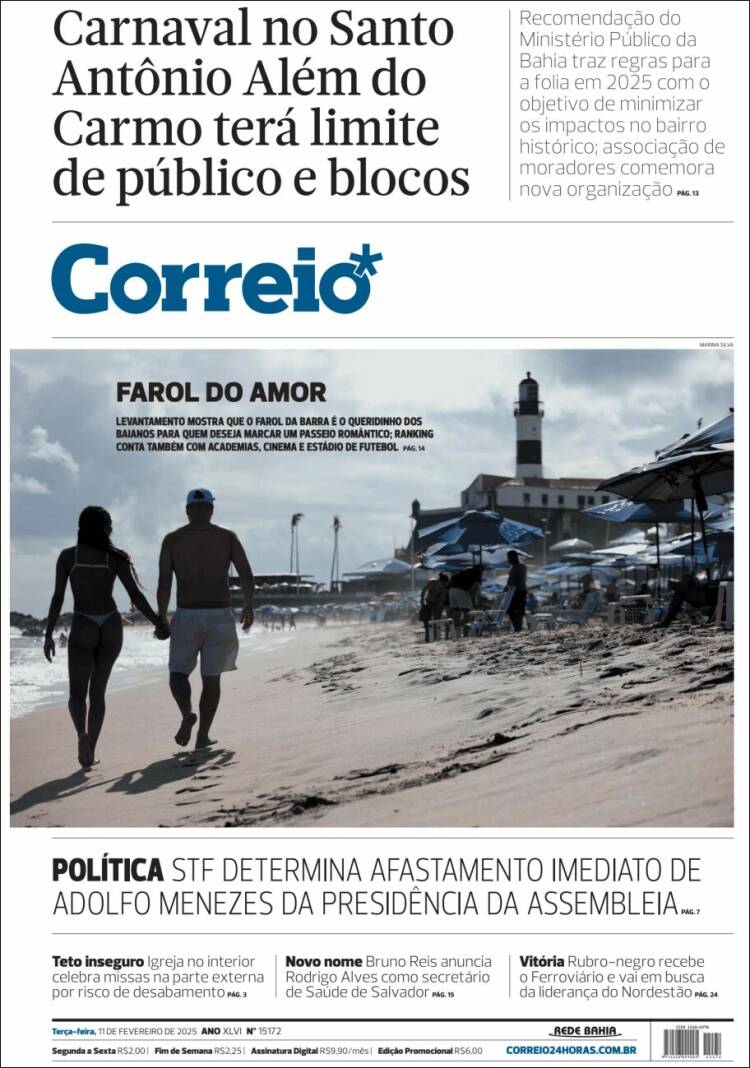 Portada de Correio* (Brasil)