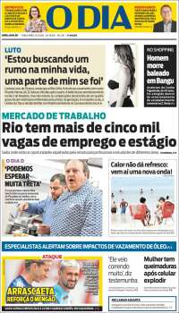 Portada de O Dia (Brasil)