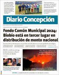 Portada de Diario de Concepción (Chile)