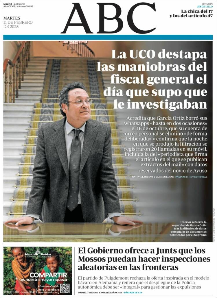 Portada de ABC (Spain)