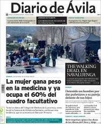 Portada de Diario de Ávila (Espagne)