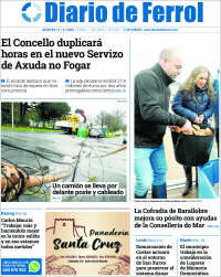 Portada de Diario de Ferrol (Espagne)