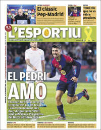 Portada de L'Esportiu (Espagne)