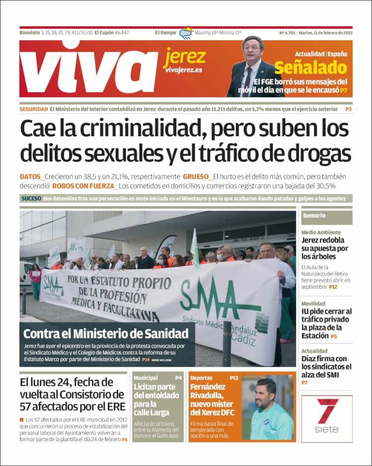 Portada de Información - Jerez (Spain)