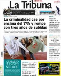 Portada de La Tribuna de Cuenca (Spain)