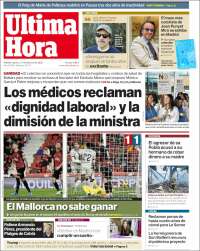 Portada de Última Hora (España)