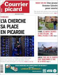 Portada de Courrier Picard (Francia)