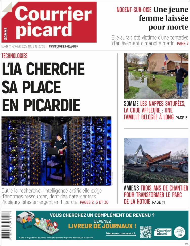 Portada de Courrier Picard (France)