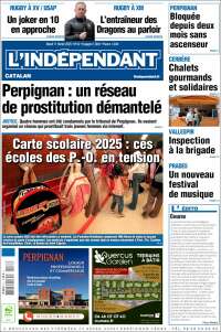 Portada de Le Indépendant (Francia)