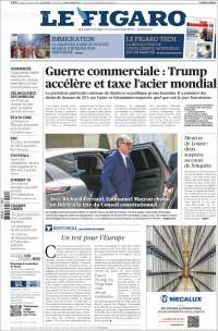 Portada de Le Figaro (Francia)