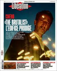 Portada de Libération (Francia)