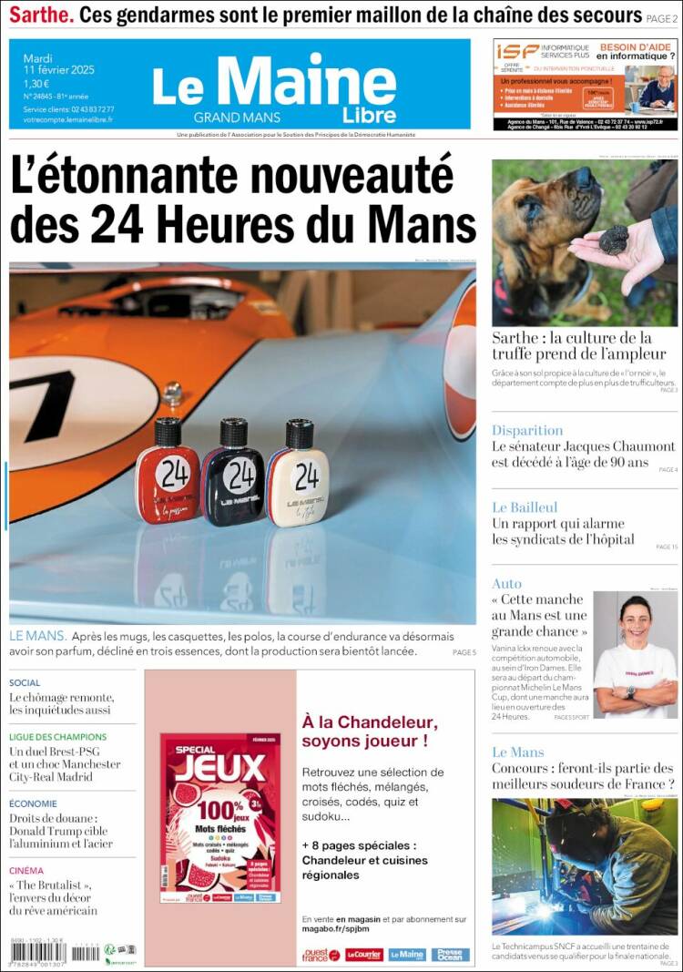 Portada de Le Maine Libre (France)