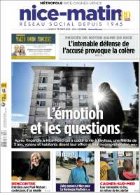 Portada de Nice-Matin (France)