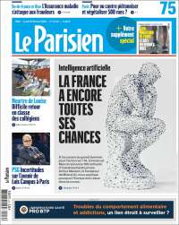 Portada de Le Parisien (Francia)