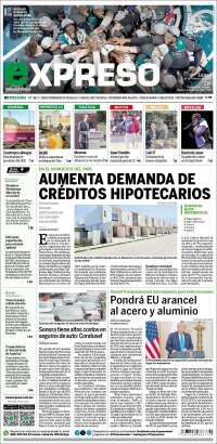 Portada de Expreso (Mexique)