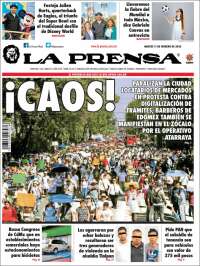 Portada de La Prensa (México)