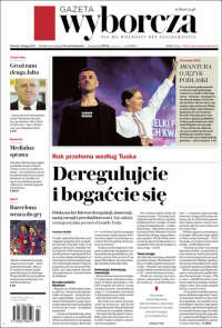 Portada de Gazeta Wyborcza (Poland)