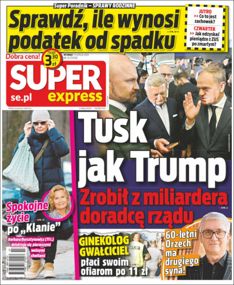 Portada de Super Express (Poland)