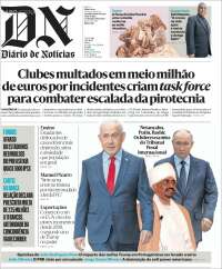 Portada de Diário de Noticias (Portugal)