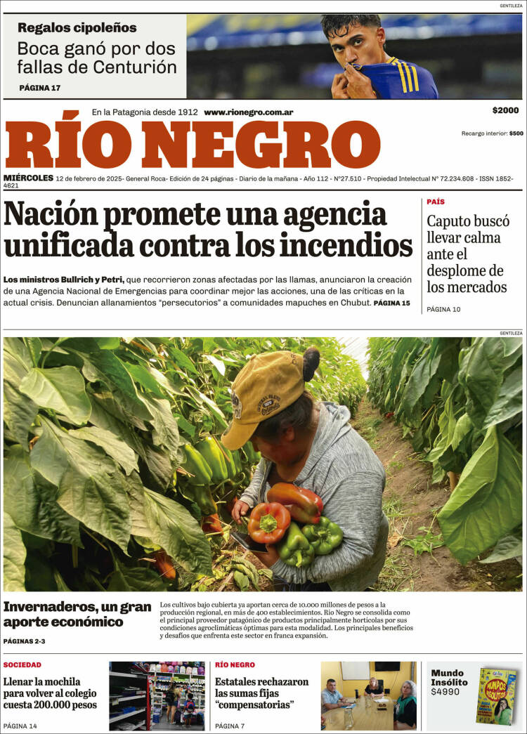 Portada de Rio Negro (Argentina)