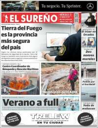 Portada de Diario El Sureño (Argentine)