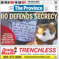 Portada de The Province (Canada)