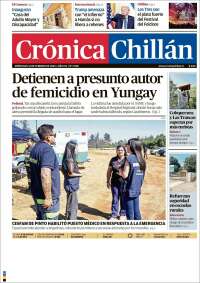 Portada de Crónica Chillán (Chile)