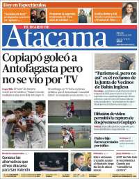 Portada de Diario de Atacama (Chile)