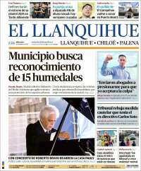 Portada de El Llanquihue (Chile)