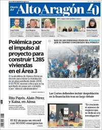 Portada de Diario del AltoAragón (Spain)