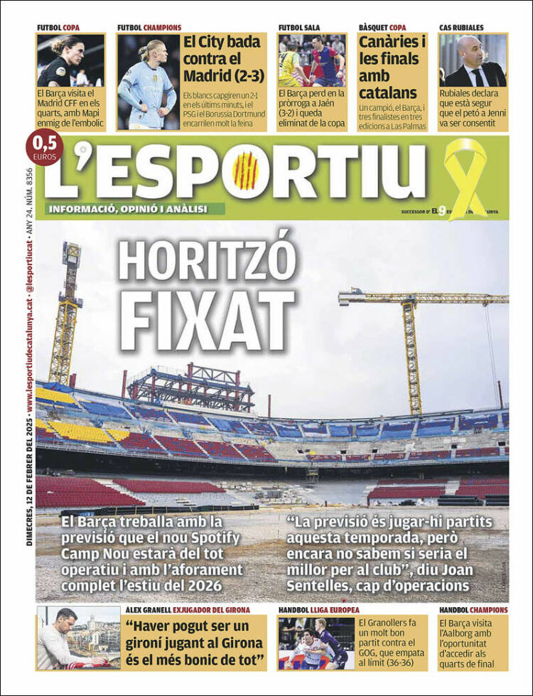 Portada de L'Esportiu (España)