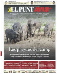 Portada de El Punt Avui (Spain)