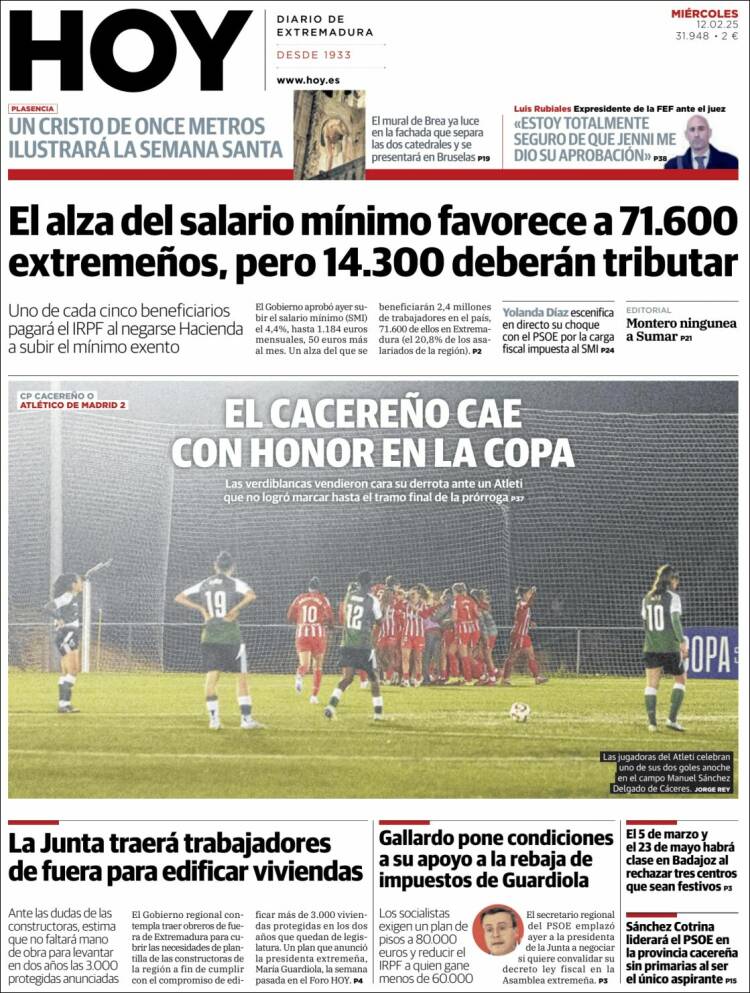 Portada de Hoy - Badajoz (Espagne)