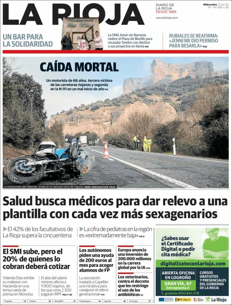 Portada de La Rioja (Spain)