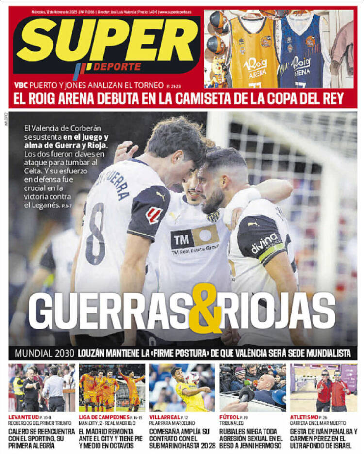 Portada de Superdeporte (Espagne)