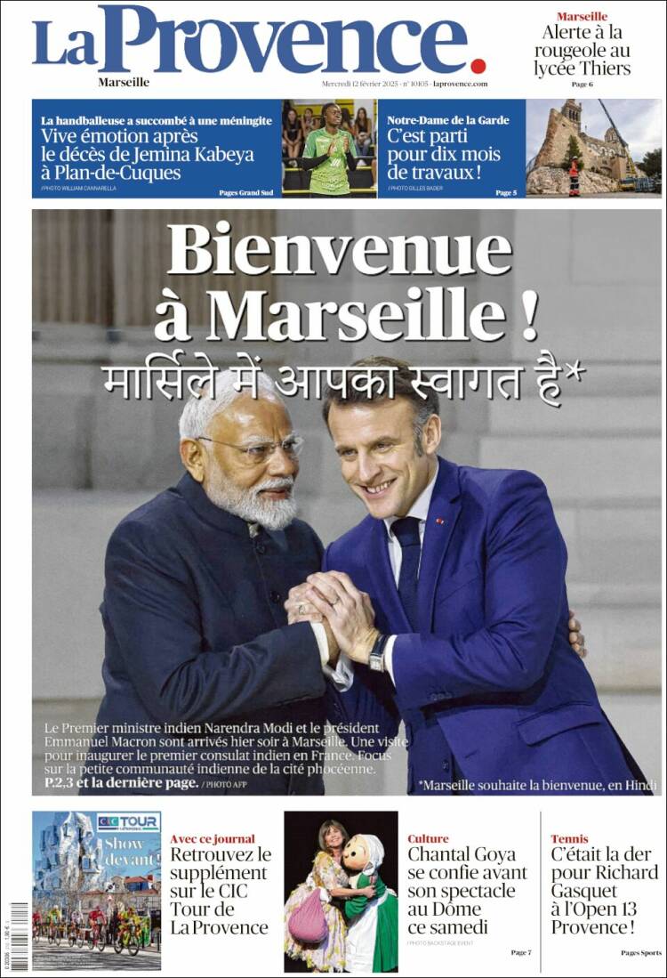 Portada de La Provence (France)