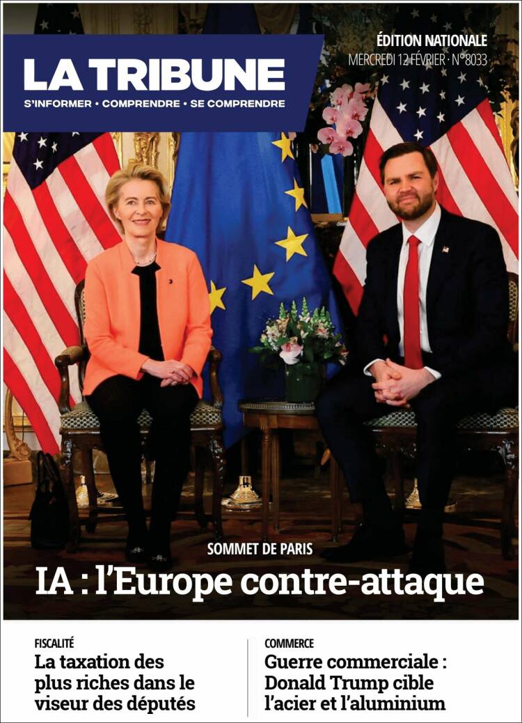 Portada de La Tribune (France)