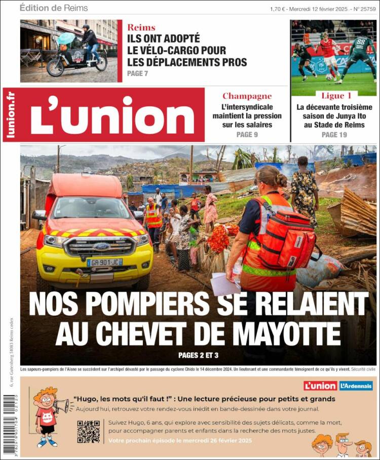 Portada de L'Union (France)