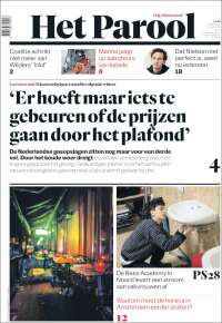 Portada de Het Parool (Países Bajos)