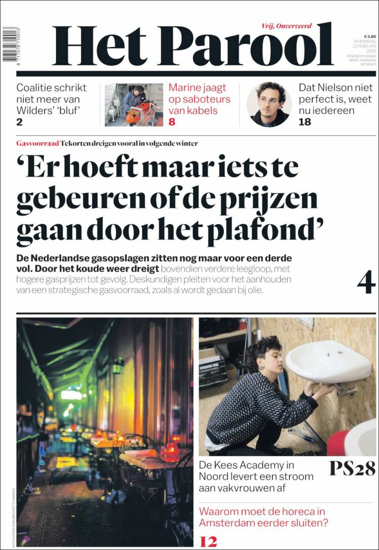 Portada de Het Parool (Netherlands)