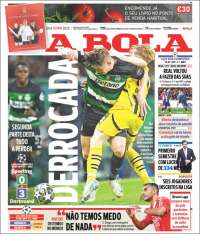 Portada de A Bola (Portugal)