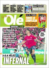 Portada de Olé (Argentine)